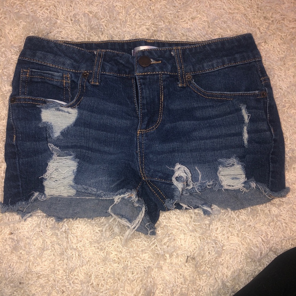 no boundaries jean shorts